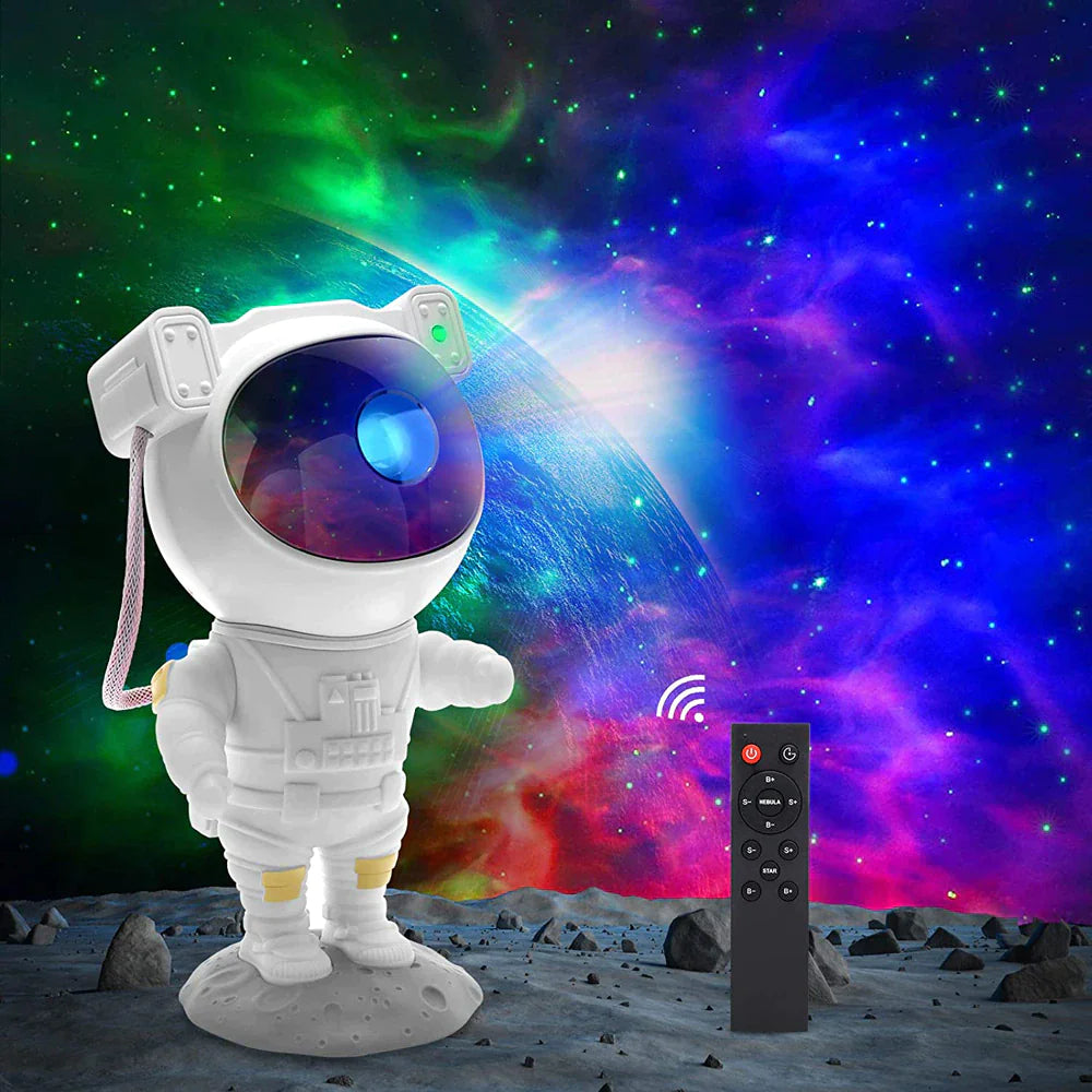 Cosmic Astronaut LED Projector with Remote